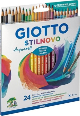 est.24 lapices giotto stilnovo acuarela stdo