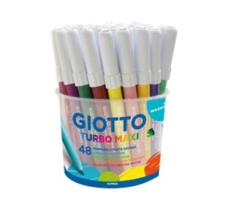 bote 48un rotuladores giotto turbo maxi 521400