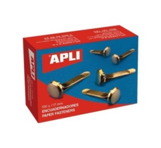 c. 100 encuadern. apli metal s/arandela 12mm