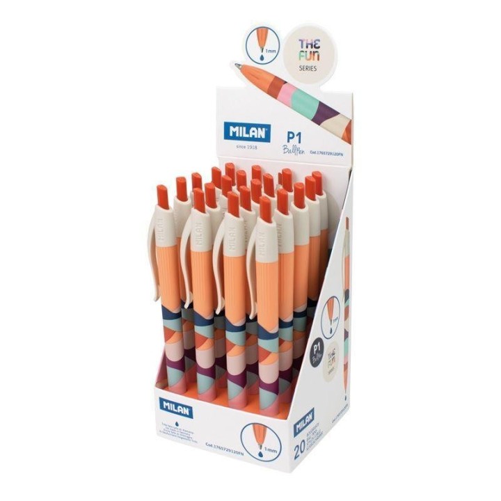 liqu.  caja 20 boligrafo milan p1 the fun