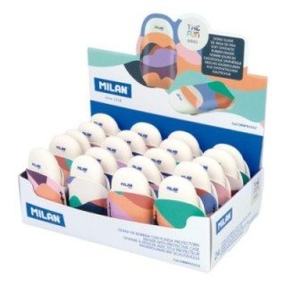 liqu.  goma milan ovalada 1012 c/funda the fun pack  12 unidades