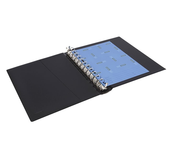 carp. multifin alfa 3002 m 11 anillas 25 mm pp neg