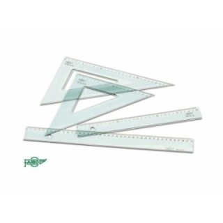 regla aluminio faibo tecnit 50cm 221 50 pack  10 unidades