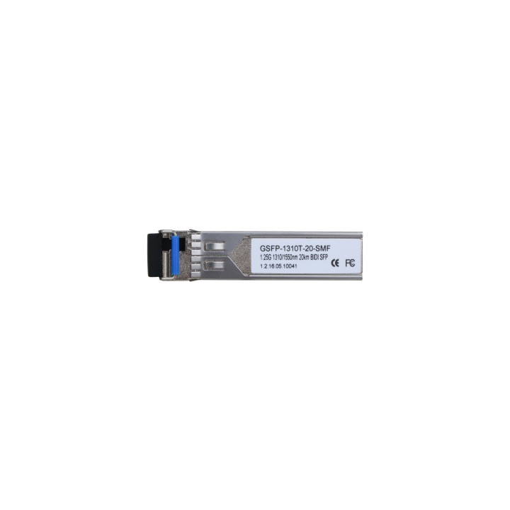 dahua  gsfp 1310t 20 smf  dahua modulo optico gigabit transceptor de fibra sfp monomodo sm puerto lc