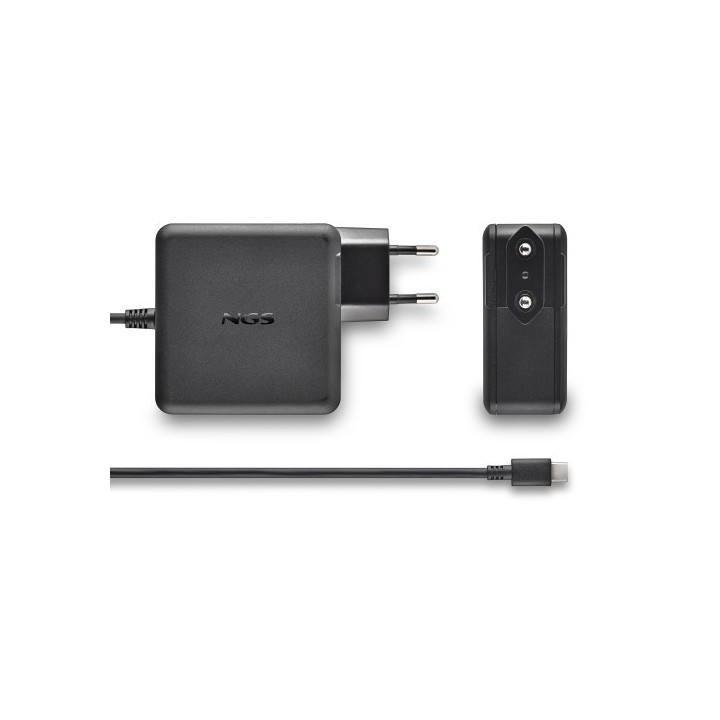 ngs ngs gan 100w c universal negro corriente alterna interior