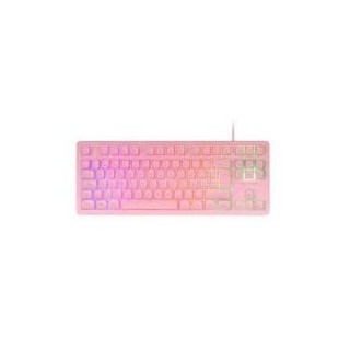 teclado h mech gaming mars gaming mk023 color rosa tamano compacto tkl iluminacion rgb