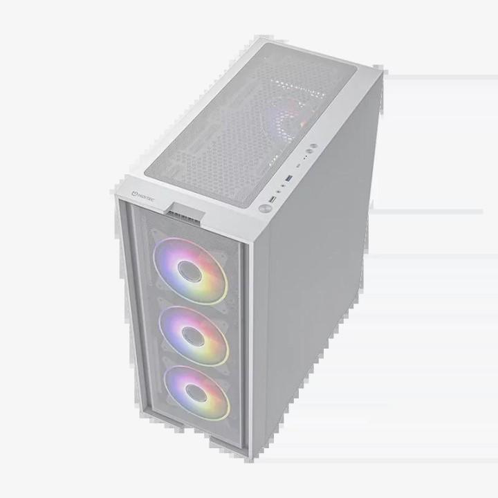 hiditec caja e atx h2 air argb white