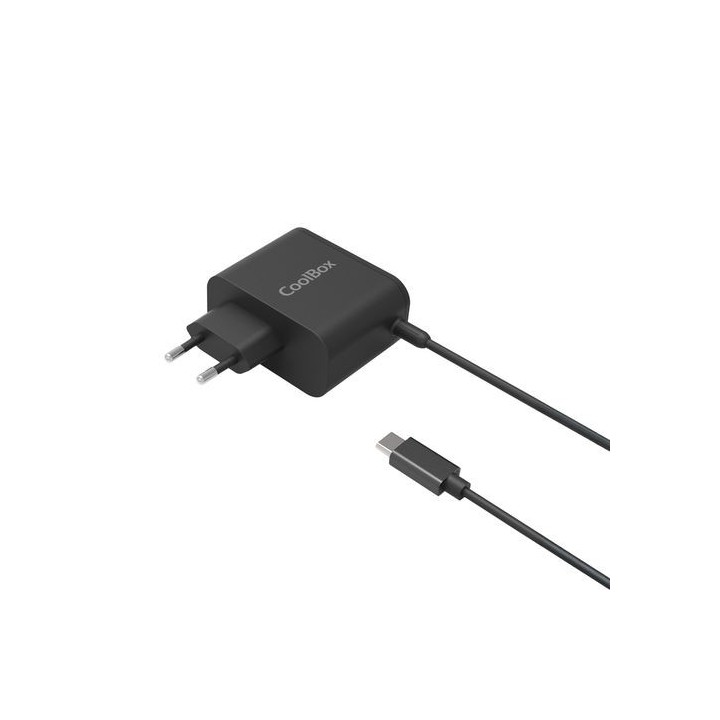 cargador automatico coolbox 65w usb c gan