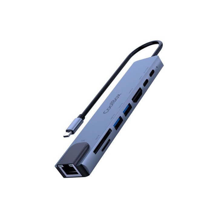 mini docktng station coolbox c81 usb c pd 100w
