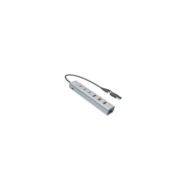 i   tec hub carga i   tech usb tipo a   usb tipo c 7 en 1