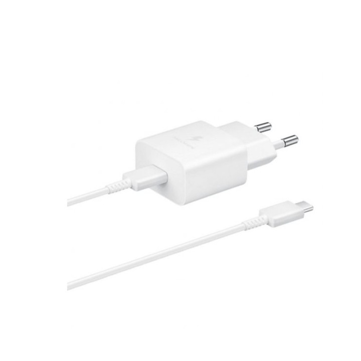 samsung cargador samsung ep   t1510xwegeu usb   c 15w + cable usb   c blanco