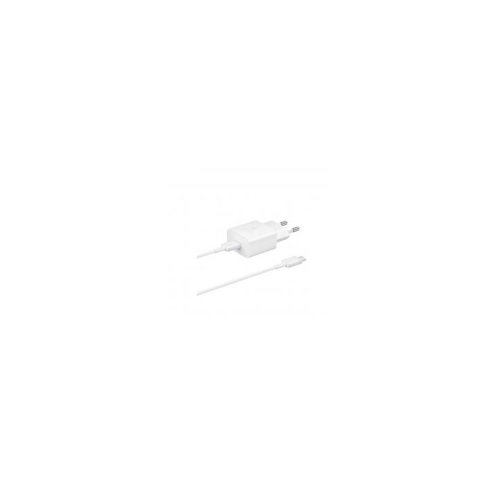 samsung cargador samsung ep   t1510xwegeu usb   c 15w + cable usb   c blanco
