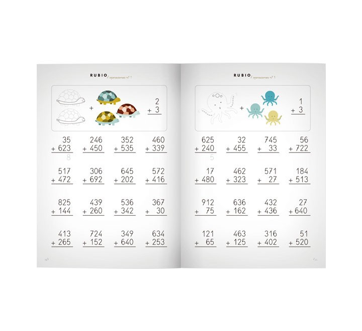 pack 10 cuadernos rubio problemas 1 p1