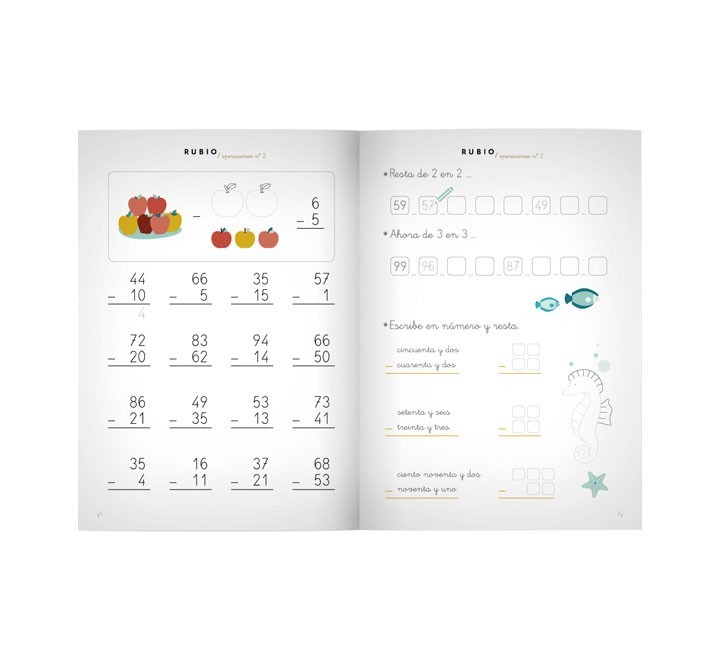 pack 10 cuadernos rubio problemas 2 p2