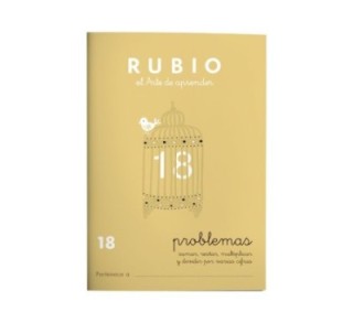 pack 10 cuadernos rubio problemas 18 p18