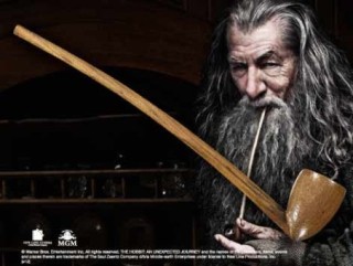 the noble collection replica the noble collection l hobbit pipa gandalf de 23 cm