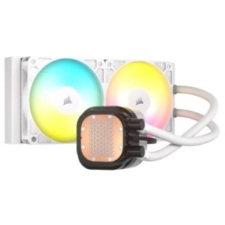 corsair kit refrigeracion liquida corsair nautilus 240 argb 2x 120mm blanco
