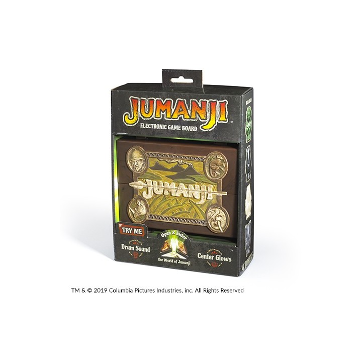 the noble collection tablero electr?nico the noble collection jumanji  versi?n miniatura