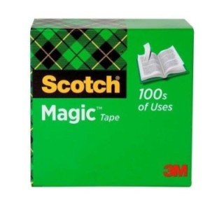 cinta adhesiva scotch magic 810 12mmx33m