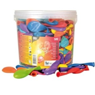 bote 500 globos papstar 19cm surtidos