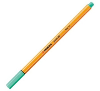 rotulador stabilo point 88 0.4mm verde hielo