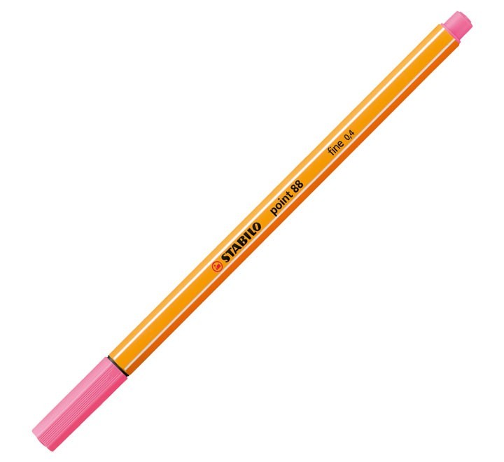 rotulador stabilo point 88 0.4mm rosa claro 88/29