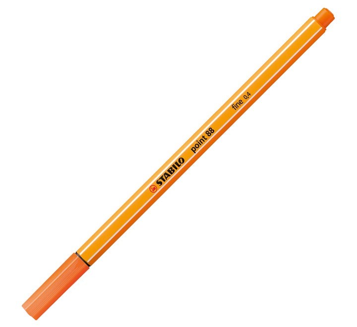 rotulador stabilo point 88 0.4mm bermellon 88/30
