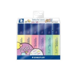 est. 6 fluor. textsurfer staedtler 364 pastel