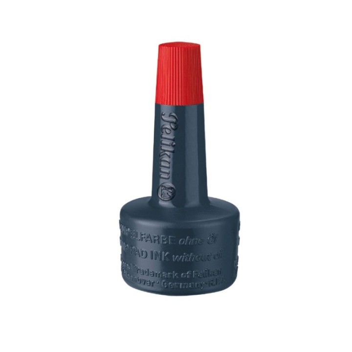 bote tinta sellar pelikan 4k 28ml rojo