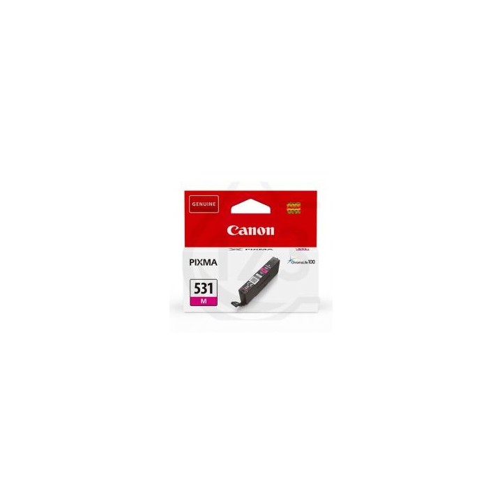 canon cartucho tinta canon cli   531m magenta