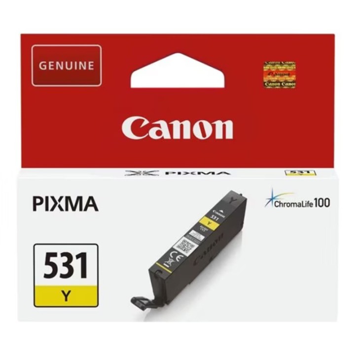 canon cartucho tinta canon cli   531y amarillo