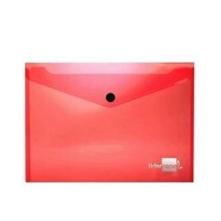 desc.  dossier broche liderpapel pp a5 rojo pack  12 unidades
