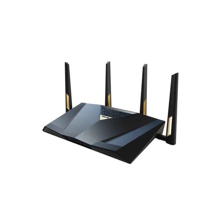 asus asus rt be88u router inalambrico 10 gigabit ethernet doble banda  2,4 ghz / 5 ghz  negro, gris