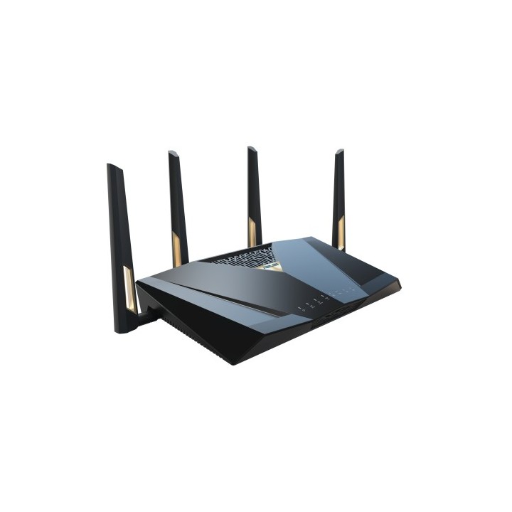 asus asus rt be88u router inalambrico 10 gigabit ethernet doble banda  2,4 ghz / 5 ghz  negro, gris
