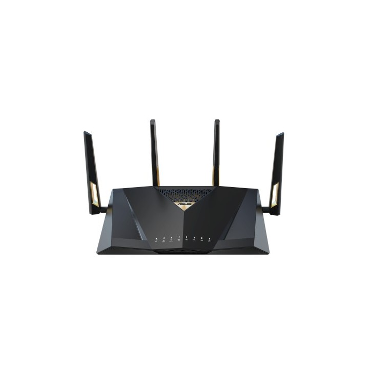 asus asus rt be88u router inalambrico 10 gigabit ethernet doble banda  2,4 ghz / 5 ghz  negro, gris