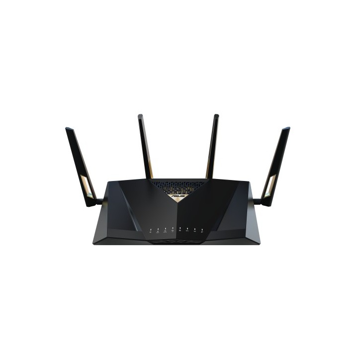 asus asus rt be88u router inalambrico 10 gigabit ethernet doble banda  2,4 ghz / 5 ghz  negro, gris