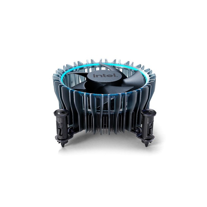 intel intel laminar rm1 procesador ventilador negro, azul