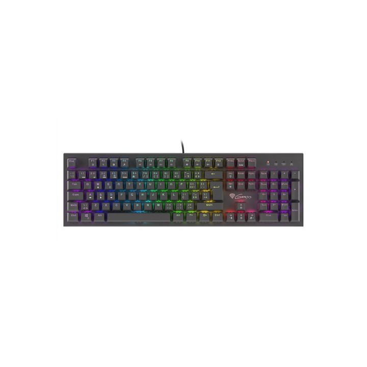 genesis genesis thor 300 teclado juego usb qwerty portugues negro