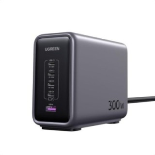 ugreen ugreen 90903b cargador de dispositivo movil universal negro, gris corriente alterna carga rap