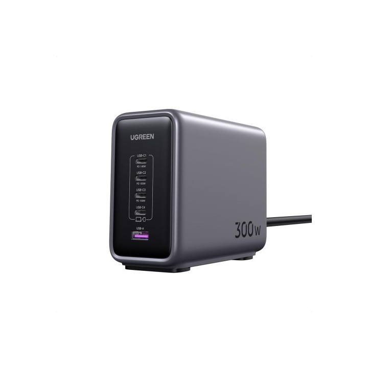 ugreen ugreen 90903b cargador de dispositivo movil universal negro, gris corriente alterna carga rap