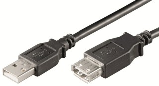 cable alargador usb ewent usb a macho usb a hembra 1m