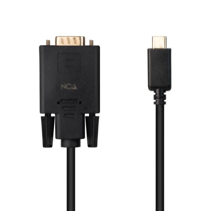 nanocable cable conversor usb c/m a vga/m 1,8 m