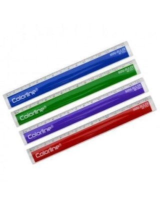 liqu.  mini ruler 15cm stdo pack  40 unidades