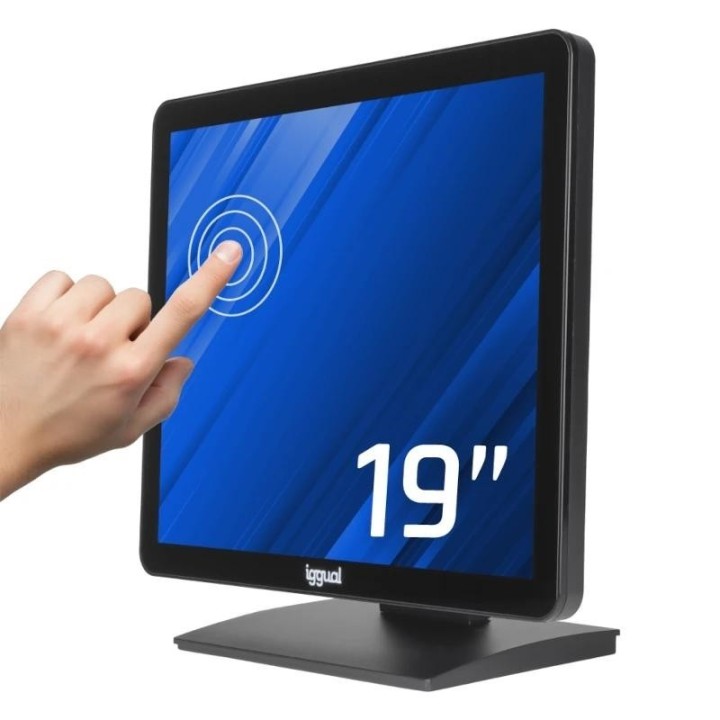 iggual monitor t?ctil capacitivo 19" vga hdmi usb