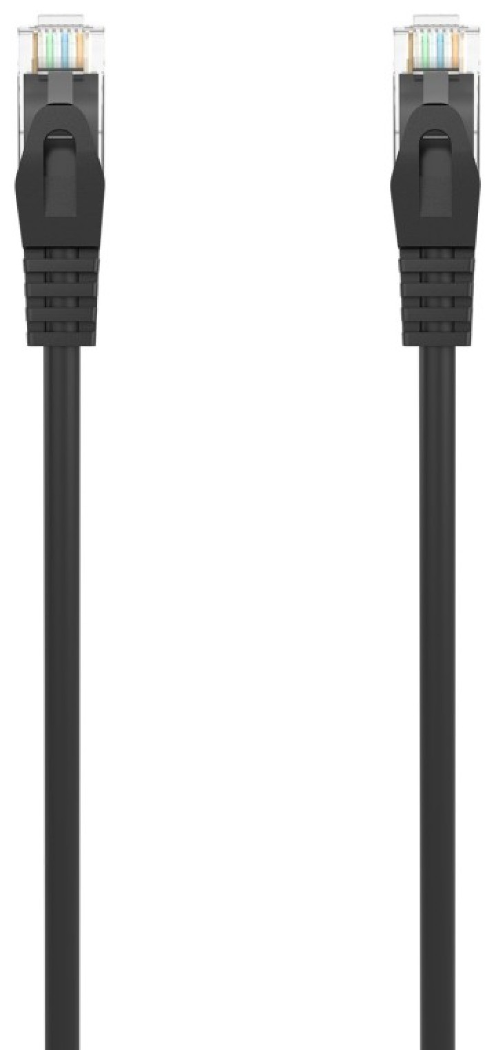 cable red aisens latiguillo rj45 lszh cat.6a utp awg24 25cm negro