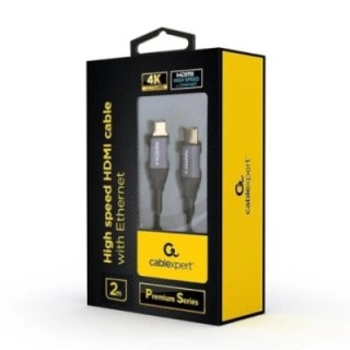 gembird cable hdmi de alta velocidad ethernet 2m