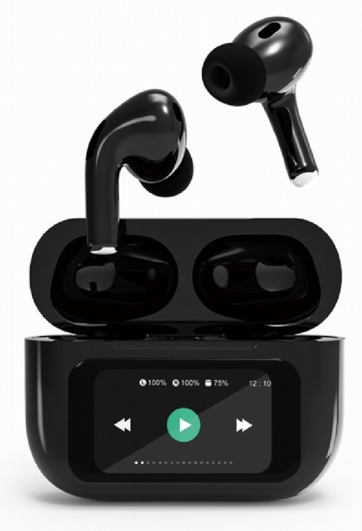 auriculares gembird tws lcd anc 01 bk negro bt