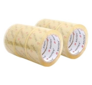 pack 6 rollo precinto pvc 50x66m transp