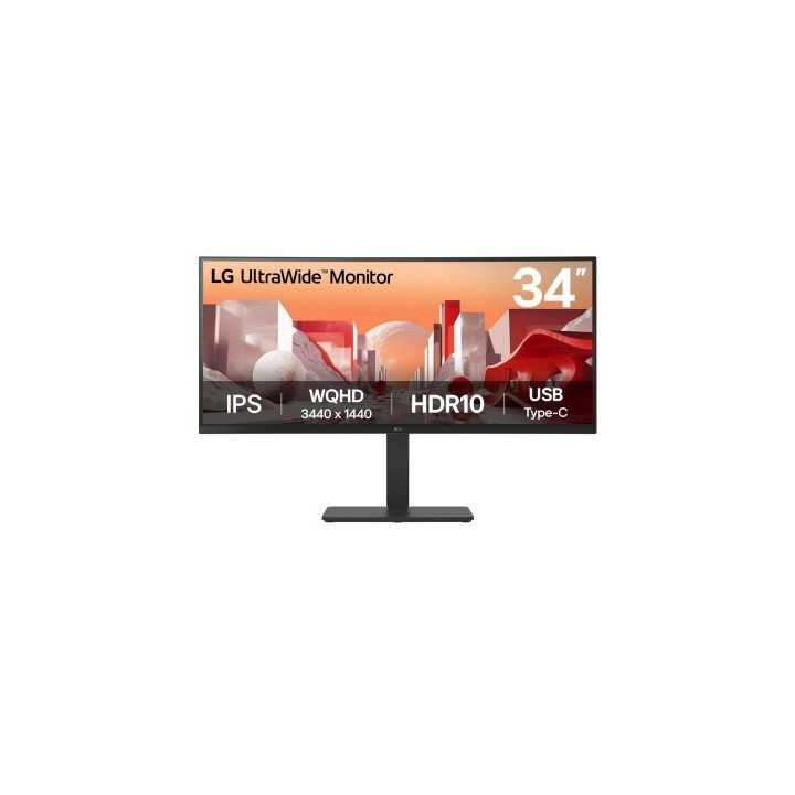 lg lg 34ba75qe b pantalla para pc 86,4 cm  34"  3440 x 1440 pixeles wide quad hd lcd negro