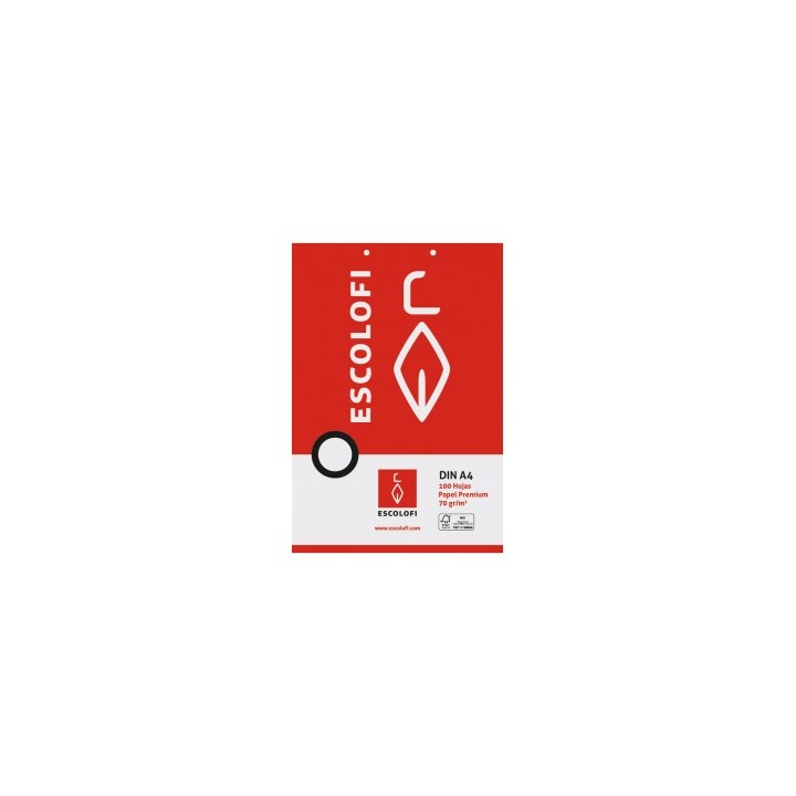 resmilleria 500h escolofi 70g a4 liso 2t ap. pack  5 unidades